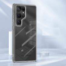 Луксозен гръб / кейс / X-Level Armor Series за Samsung Galaxy S25 Plus - прозрачен