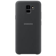 Оригинален гръб Silicone Cover за Samsung Galaxy A8 2018 A530F - черен