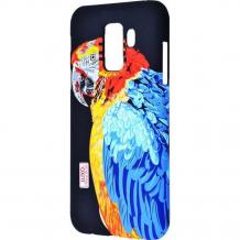 Силиконов калъф / гръб / TPU LUXO за Samsung Galaxy S9 Plus G965 - папагал / цветен