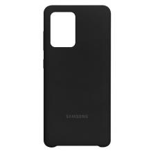 Оригинален гръб Silicone Cover кейс за Samsung Galaxy A52 4G / A52 5G / A52s 5G - черен