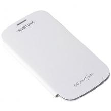 Оригинален Flip Cover калъф за Samsung Galaxy S3 SIII i9300 - бял