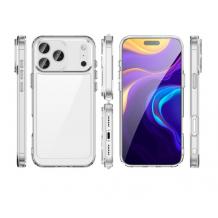 Оригинален удароустойчив гръб / Acrylic Case за Apple iPhone 17 Pro - прозрачен