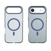 Луксозен гръб / кейс / Matte Case с безжично зареждане MagSafe за Apple iPhone 17 Air - син