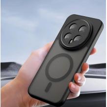 Луксозен гръб / кейс / Matte Case с безжично зареждане MagSafe за Honor Magic 8 Pro - черен