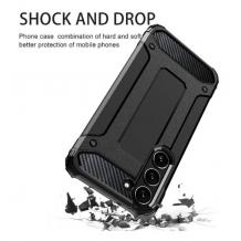 Силиконов гръб TPU Spigen Hybrid с твърда част за Samsung Galaxy A17 - черен