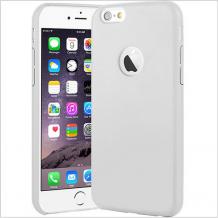 Ултра тънък калъф / гръб / Ultra Thin Case за Apple iPhone 6 4.7" - бял / кожен