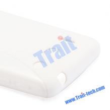 Силиконов калъф / гръб / TPU S-Line за Huawei Ascend G510 U8951 - бял