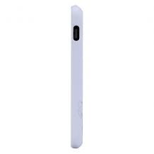 Силиконов калъф / гръб / TPU за LG Nexus 4 E960 - бял с пеперуди