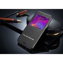 Луксозен калъф Flip тефтер със стойка S-View G-CASE за Samsung Galaxy Note 5 N920 / Samsung Note 5 - черен