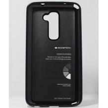 Луксозен силиконов калъф / гръб / TPU Mercury GOOSPERY Jelly Case за LG Optimus G2 D802 / LG G2 - черен