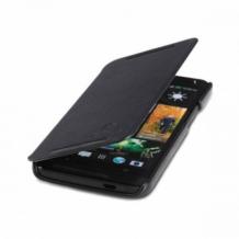 Луксозен кожен калъф Flip тефтер Kalaideng ENLAND за HTC One M7 - черен