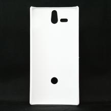 Заден предпазен капак Moshi за Sony Ericsson Xperia U - бял