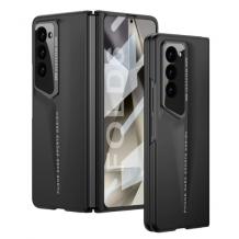 Луксозен калъф Sports Design с твърд гръб за Samsung Galaxy Z Fold 6 - черен