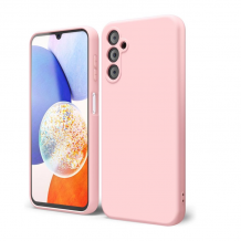 Силиконов калъф / кейс / Nano TPU за Samsung Galaxy A05s - розов гръб със защита за камерата
