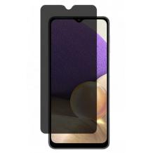 Privacy 5D full cover Tempered glass Full Glue screen protector Samsung Galaxy A16 / Privacy Извит стъклен скрийн протектор с лепило от вътрешната страна за Samsung Galaxy A16 - черен / прозрачен