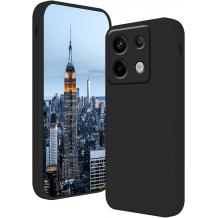Силиконов калъф / кейс / Nano TPU за Xiaomi Redmi Note 13 4G - черен гръб със защита за камерата