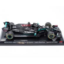 Метална кола MERCEDES-AMG F1 W11 Performance - Lewis Hamilton - Spanish GP 2020 - Edicola 1:24  