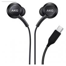 Оригинални стерео слушалки AKG / handsfree / за Samsung Galaxy S24 FE Type-C - черни