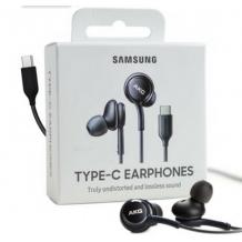Оригинални стерео слушалки AKG / handsfree / за Samsung Galaxy A26 / A17 Type-C - черни