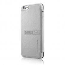 Луксозен кожен калъф Flip тефтер G-Case за Apple iPhone 6 4.7" - бял