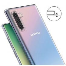 Силиконов калъф / гръб / TPU Case за Samsung Galaxy Note 10 N970 - прозрачен