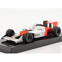 Метална кола McLaren MP4/4 Ayrton Senna Formula 1 World Champion 1988 - Edicola 1:24