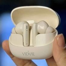 Безжични Bluetooth слушалки VIDVIE BT880 - бежови