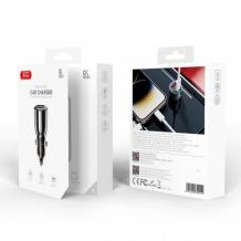 Зарядно устройство за кола адаптер XO CC58 95W 1x USB-C 1x USB-A