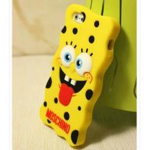 Силиконов калъф / гръб / TPU 3D за Apple iPhone 6 4.7" - spongebob