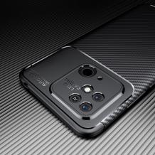 Луксозен силиконов калъф / гръб / кейс Auto Focus за Xiaomi Redmi 10C - черен / Carbon