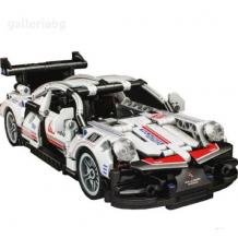 Конструктор с 386 части кола с дистанционно управление - Porsche 911 Racing 