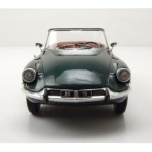 Метална кола Citroen DS 19 Convertible 1963 metallic-green - WHITE BOX 1:24