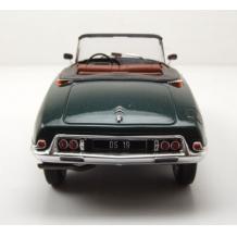 Метална кола Citroen DS 19 Convertible 1963 metallic-green - WHITE BOX 1:24