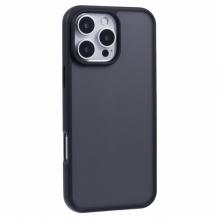 Луксозен гръб / кейс / X-Level Frosted Sand Series за Apple iPhone 16 Pro Max (6.9) - черен