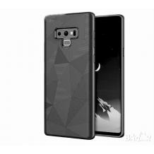 Луксозен силиконов гръб EDIVIA Diamond за Samsung Galaxy Note 9 - черен