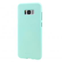 Луксозен силиконов калъф / гръб / TPU Mercury GOOSPERY Soft Jelly Case за Samsung Galaxy S8 G950 - мента