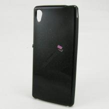 Силиконов гръб / калъф / TPU за HTC Desire 820 - черен / гланц