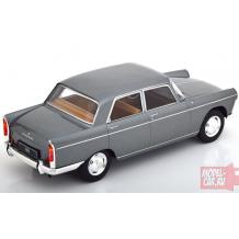 Метална кола Peugeot 404 1960 metallic-grey - WHITE BOX 1:24