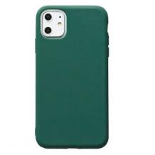 Силиконов калъф / гръб / TPU NORDIC Classic Air Case за Apple iPhone 11 Pro Max 6.5" - тъмно зелен