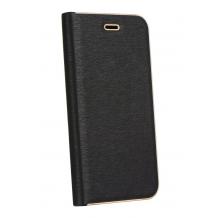 Луксозен кожен калъф Flip тефтер Vennus за Samsung Galaxy Note 9 - черен