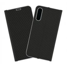 Луксозен кожен калъф Flip тефтер Vennus за Xiaomi Redmi 8 - черен / carbon