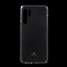 Луксозен силиконов калъф / гръб / TPU Mercury GOOSPERY Jelly Case за Huawei P30 Pro - прозрачен