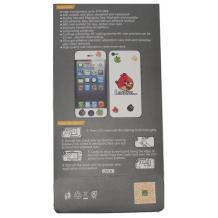 Скрийн протектор / Screen protector лице и гръб за Apple Iphone 5 / 5S - Angry Birds