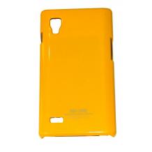 Заден предпазен твърд гръб / капак / SGP за LG Optimus L9 P760 - жълт