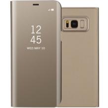 Оригинален калъф Clear View Cover EF-ZG955CVEGWW за Samsung Galaxy S8 Plus G955 - златен