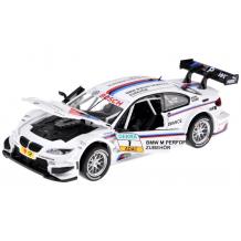 Метална кола BMW M3 DTM със звук, светлина и отварящи се врати 1:32