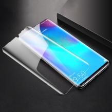 3D full cover Tempered glass screen protector Huawei P30 Pro / Извит стъклен скрийн протектор Huawei P30 Pro - прозрачен