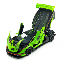 Метална кола Lamborghini Essenza SCV12 със звук, светлина и отварящи се врати 1:24
