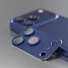 Високо качествен протектор Etteri за задна камера пълна защита за iPhone 17 Pro Max - син