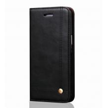 Луксозен кожен калъф Flip тефтер Prestige Book със стойка за Samsung Galaxy Note 10 Lite / A81 - черен / Flexi